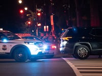 WASHINGTON, DC - AUGUST 29: Metropolitan Police along with federal agents apprehended a man in the Foggy Bottom neighborhood on August 29, 2025 in Washington, DC. The man was spotted by members of the South Carolina National Guard. The police were led to the man by the National Guard currently on deployment in DC, leading to an arrest by the Metropolitan Police. Charges against the man remain unconfirmed. The Trump administration has deployed federal officers and the National Guard to the District in order to place the DC Metropolitan Police Department under federal control and assist in crime prevention in the nation's capital.
