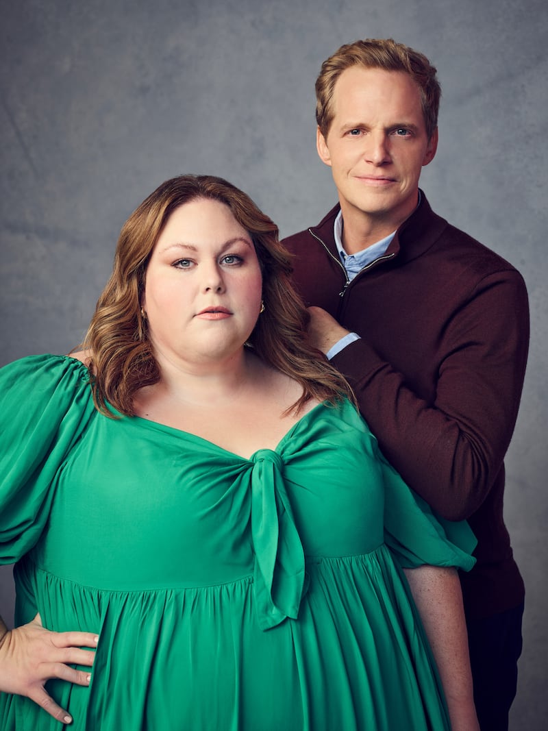Chrissy Metz and Chris Geere