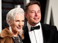 89th Academy Awards - Oscars Vanity Fair Party - Beverly Hills, California, U.S. - 26/02/17 – Elon Musk and his mother Maye Musk.