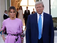Melania Trump writes about abortion and immigration in her memoir, sometimes expressing positions opposed to those taken by her husband, Donald Trump.