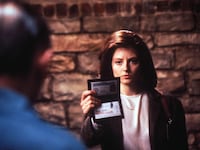A photo including Jodie Foster in the film The Silence of the Lambs