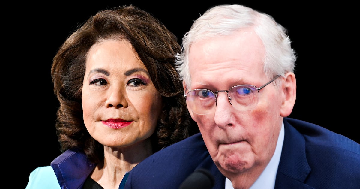 Elaine Chao Fuels Mystery With Bizarre Post as Mitch Returns