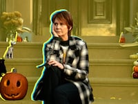 A photo illustration of Cynthia Nixon as Miranda in And Just Like That.