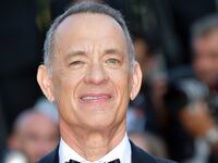 Tom Hanks on the red carpet.