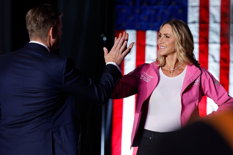 Lara and Eric Trump