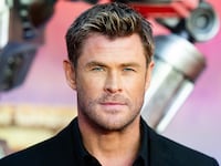 LONDON, ENGLAND - SEPTEMBER 19: Chris Hemsworth attends the European Premiere of "Transformers One" at Cineworld Leicester Square on September 19, 2024 in London, England. (Photo by Samir Hussein/Getty Images)