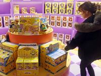 Capitaland Group holds its first Minions time-themed exhibition with Universal Studios Theme Park in Shanghai, China, on December 8, 2024. (Photo by Costfoto/NurPhoto via Getty Images)