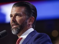 A Canadian senator challenged Donald Trump Jr. to a fight over his father’s tariffs.