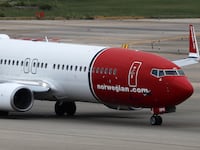A Norwegian Airlines flight.