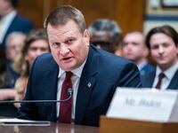 Tony Bobulinski, a former associate of Hunter Biden, testifies during the House Oversight and Accountability Committee hearing.