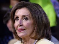Nancy Pelosi was ambushed by a conservative comedian at a book signing.