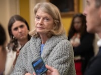 Senator Lisa Murkowski (R-AL) speaks to reporters as the Senate votes on amendments to a reconciliation package, at the U.S. Capitol in Washington, DC on June 5, 2026.