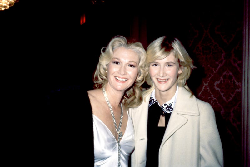 Diane Ladd and her daughter, Laura Dern, in 1980.