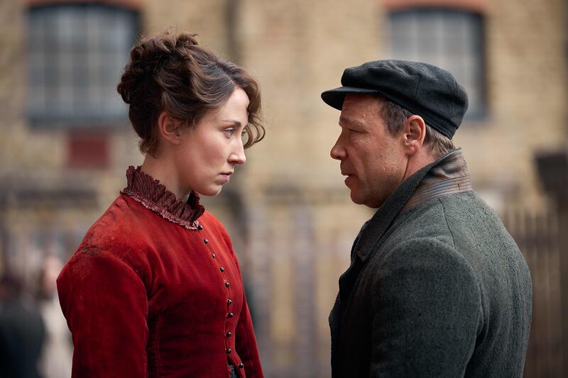 Erin Doherty and Stephen Graham.