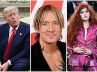 Keith Urban played Chappell Roan's "Pink Pony Club" at Mar-a-Lago, with President Trump in attendance, angering some of Roan's fans.
