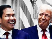Marco Rubio and Donald Trump
