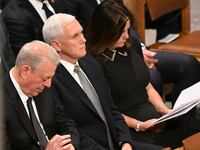 Al Gore, Mike Pence, Karen Pence