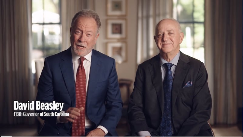 A former Republican governor and a former Democratic governor sat down together for a joint endorsement/Annie Andrews Campaign