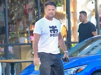 David Charvet is seen in Los Angeles.