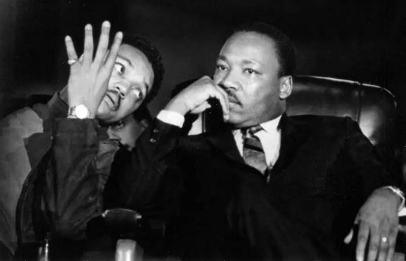 Jesse Jackson, Dr. Martin Luther King Jr.