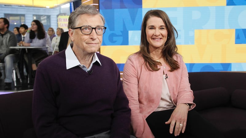 Bill and Melinda Gates were married from 1994 to 2021. Pictured here on “Good Morning America” in 2018.