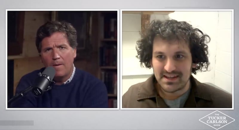 SBF and Tucker Carlson
