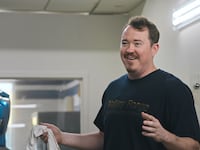 A photo still of Shane Gillis in 'Tires'