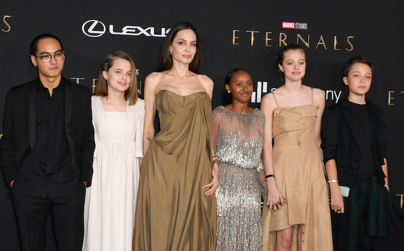 Angelina Jolie alleged that ex-husband Brad Pitt was abusive to her and their six children.