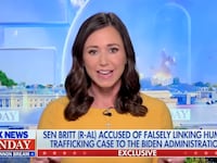 Sen. Katie Britt (R-AL) appears on Fox News.