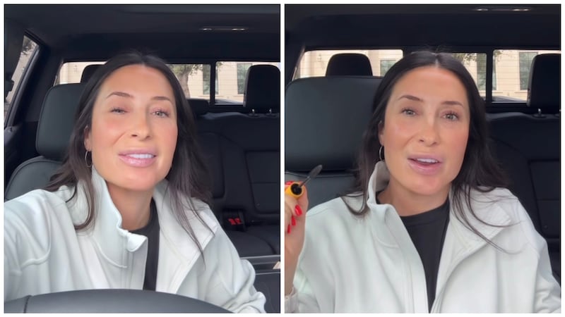 Bristol Palin updated her followers while doing her makeup in her car. She said her left eye was "embarrassing" to her. “When I smile or when I’m expressive, it closes."
