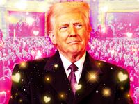 A photo illustration of Donald Trump during his 2025 Presidential Inauguration.