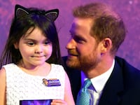 Prince Harry at the WellChild Awards in 2019.