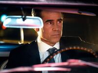 A still including Colin Farrell in the series Sugar on Apple TV+