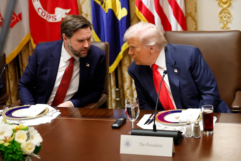 Donald Trump and JD Vance