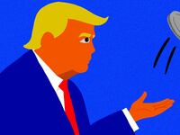 Donald Trump illustration
