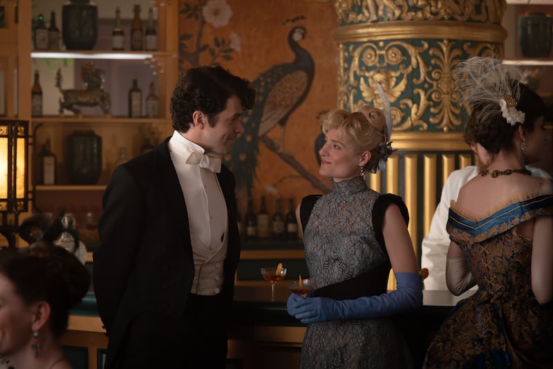 Harry Richardson and Louisa Jacobson in 'The Gilded Age'