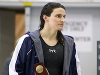 Penn Quakers swimmer Lia Thomas finishes eighth in the 100 free at the NCAA Swimming & Diving Championships at Georgia Tech.