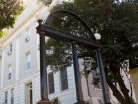 An arch at the Athens campus of the University of Georgia.