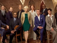 The revamped 60 Minutes lineup, including new executive producer Nick Bilton and correspondent Ross Douthat, posed for a cast photo ahead of the season premiere.