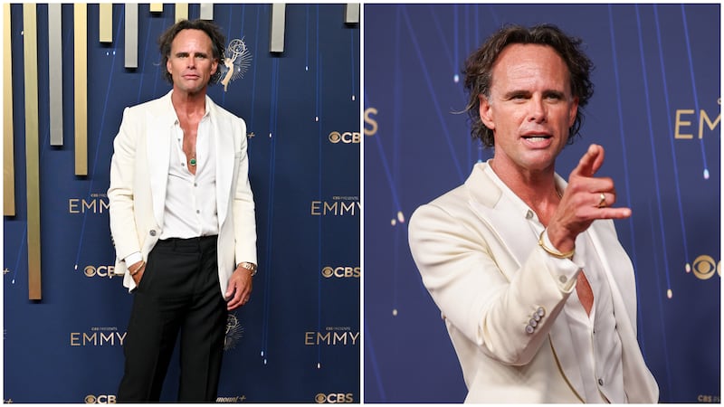 Walton Goggins at the 2025 Primetime Emmy Awards.