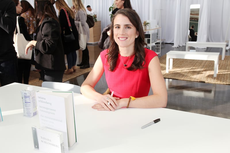 RICHMOND, CALIFORNIA - NOVEMBER 16: Tatiana Schlossberg attends her book signing at the In goop Health Summit San Francisco 2019 at Craneway Pavilion on November 16, 2019 in Richmond, California. (Photo by Amber De Vos/Getty Images for goop)