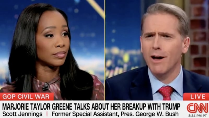 Scott Jennings talks MTG on CNN.