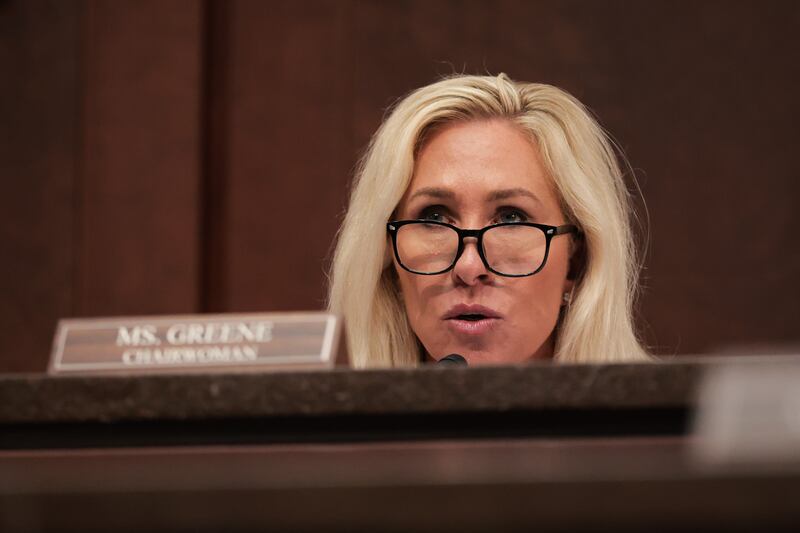 Rep. Marjorie Taylor Greene effusively thanked Bondi on X after the announcement, posting: “Thank you AG Pam Bondi for dropping the WRONGFUL charges against Dr. Kirk Moore.”