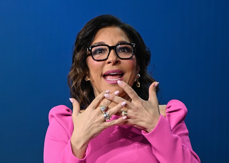 Linda Yaccarino engages in a keynote discussion at CES 2025 in Las Vegas, Nevada.