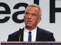 WASHINGTON, DC - FEBRUARY 11: U.S. Secretary of Health and Human Services Robert F. Kennedy Jr. speaks during an event to "Celebrate the Implementation of the Dietary Guidelines for Americans" at the Health and Human Services Headquarters on February 11, 2026 in Washington, DC. Kennedy celebrated the updated guidelines and the Make America Healthy Again movement with Agriculture Secretary Brooke Rollins, former boxing heavyweight champion Mike Tyson, U.S. Chief Design Officer Joe Gebbia, American Medical Association President Bobby Mukkamala, Chef Andrew Gruel, Defense Department Undersecretary Mike Obadal, and Bureau of Prisons Director William Marshall. (Photo by Michael M. Santiago/Getty Images)