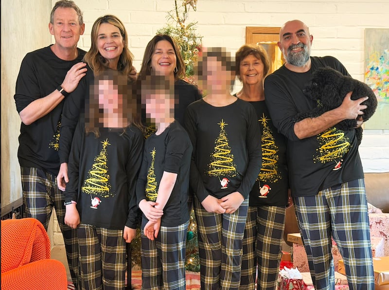 Nancy Guthrie posted a family photo on Facebook during Christmas.