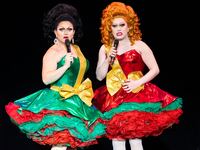 Photo of BenDeLaCreme and Jinkx Monsoon in 'The Jinkx and DeLa Holiday Show'