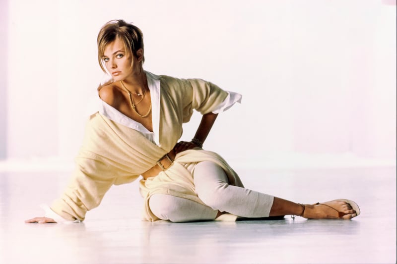 Paulina Porizkova began her modeling career at only 15. Here posing in Vogue in 1989.