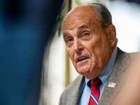 Former New York City Mayor Rudy Giuliani