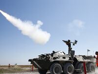 The Pakistani military launched retaliatory strikes inside Iran, allegedly killing four children and five others.